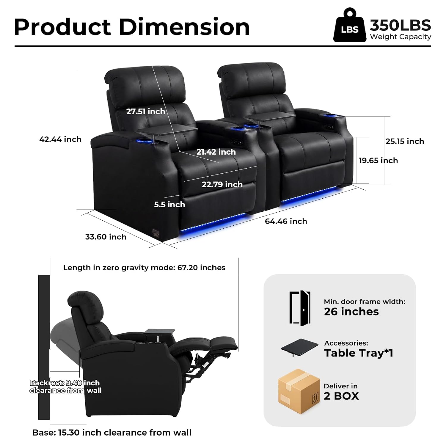 Top Grain Leather Home Theater - đánh giá và giá Home Cinema Chairs