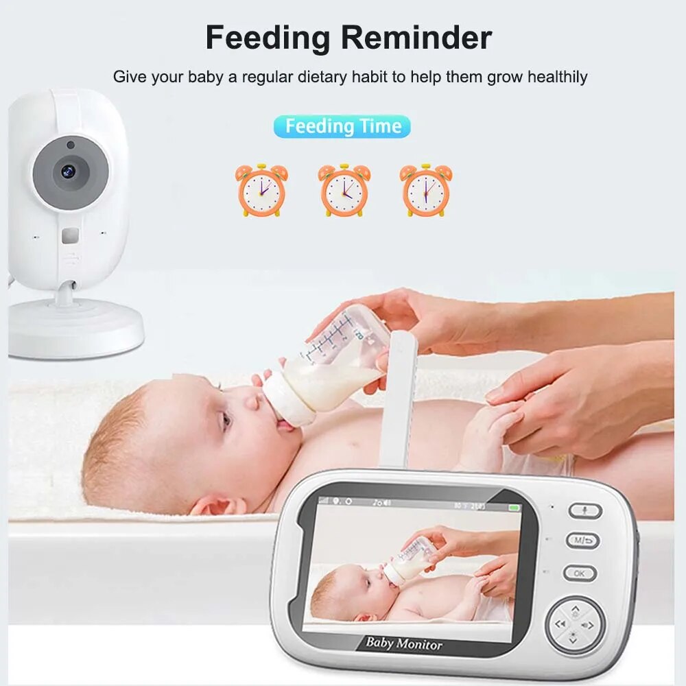 3.5'' Video Baby Monitor 2.4G  - đánh giá và giá Home Cinema Wireless