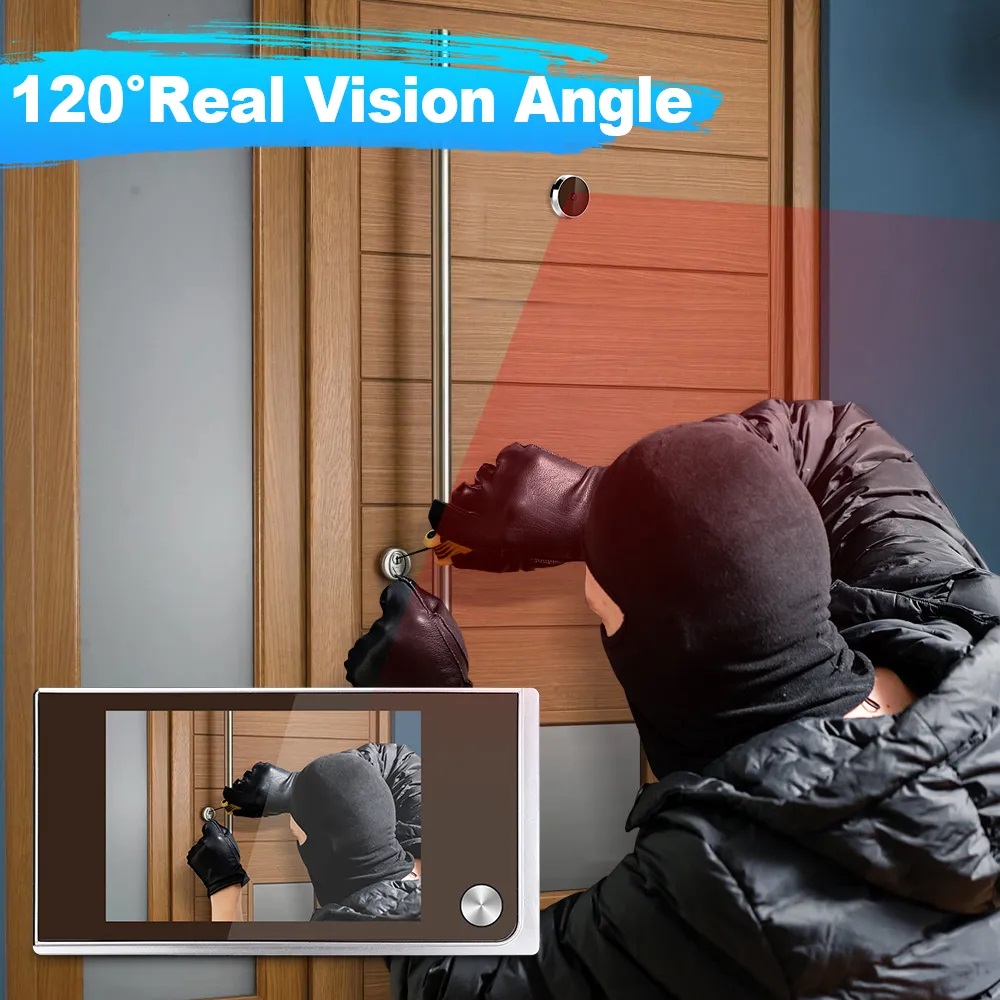 3.5 inch Camera Peephole Doorb - đánh giá và giá Home Cinema Wireless