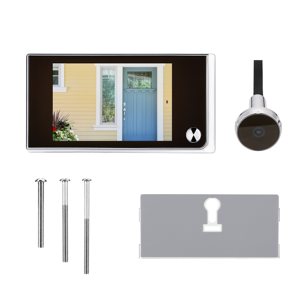 3.5 inch Camera Peephole Doorb - đánh giá và giá Home Cinema Wireless