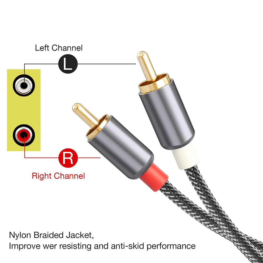 2RCA Ra 2 Đầu RCA Đực Cáp Âm T - đánh giá và giá Home Cinema Tv